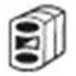 1 silentbloc d'échappement Bosal 255142
