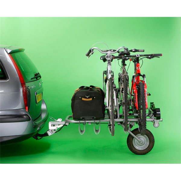 Remorque 500kg + porte vélo + bâche - Équipement auto