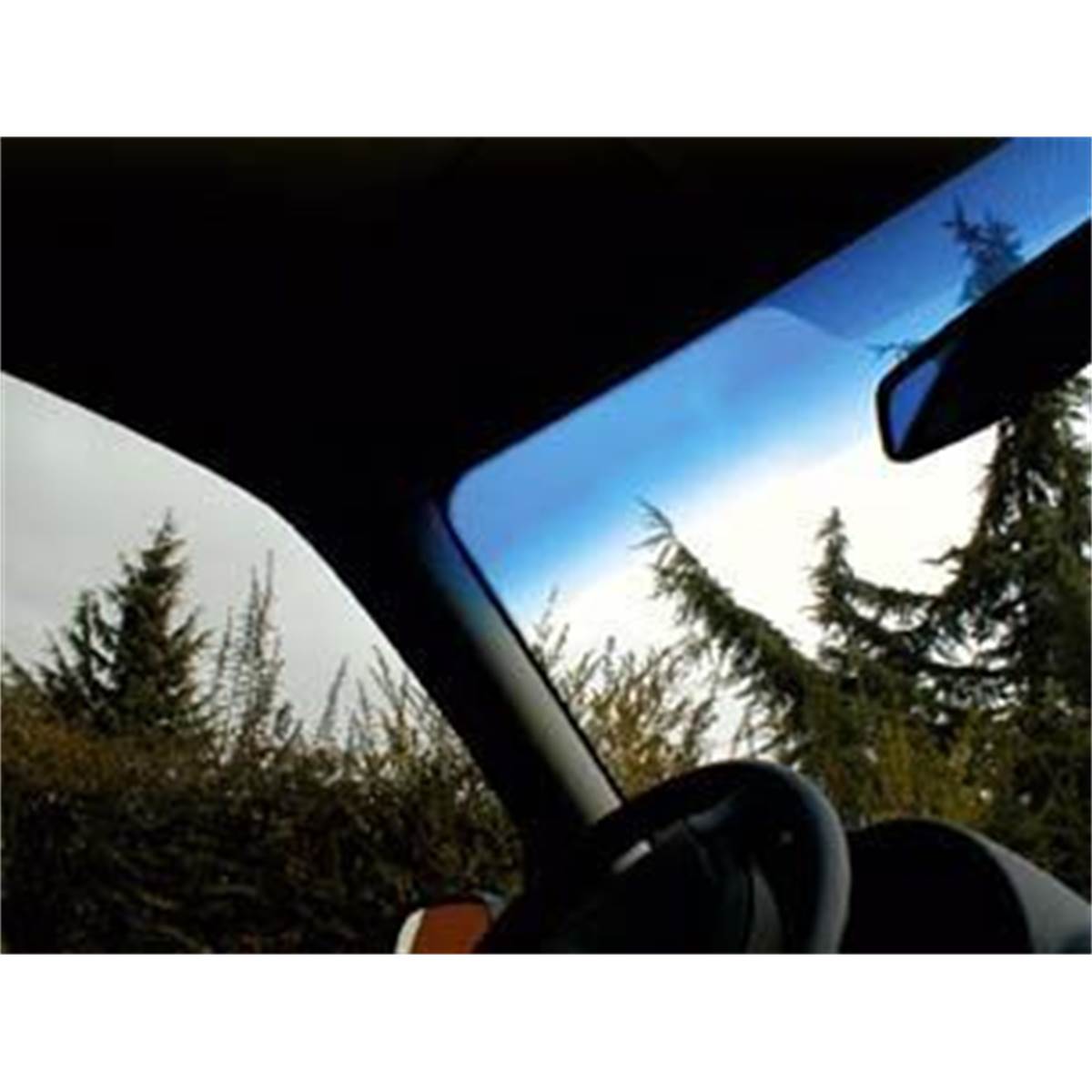 Bande Solaire Pare-brise Couleur Nuit 20 X 150 Cm Cadox