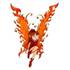 Sticker carrosserie tattoo elfe Cadox