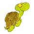Sticker carrosserie tattoo tortue Cadox