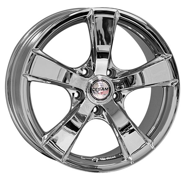 Jante aluminium Cesam 15 pouces Chrome Vrai