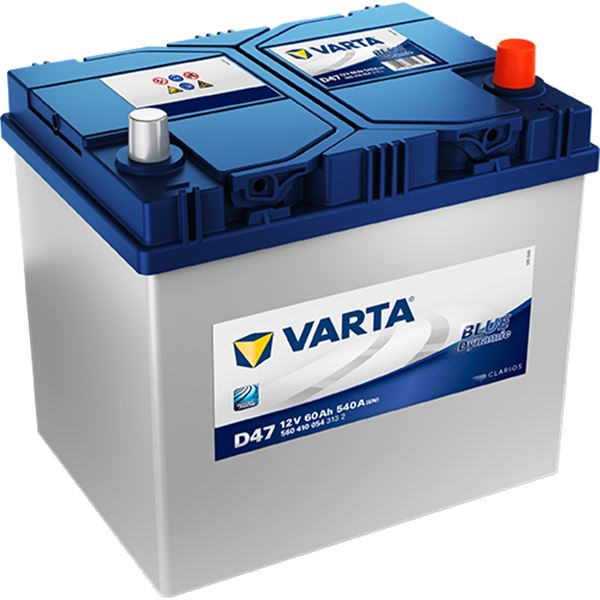 Аккумулятор varta 60ah 540a