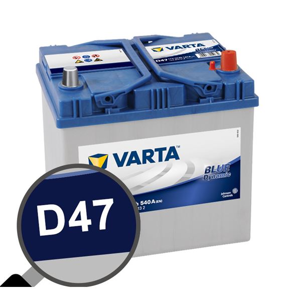 Аккумулятор varta d47