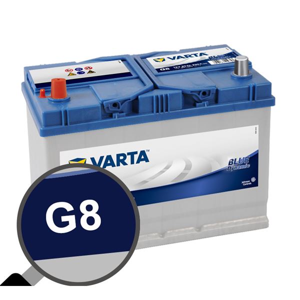 Batterie voiture Varta G8 - 95Ah / 830A - 12V