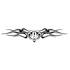 Sticker carrosserie abysse noir