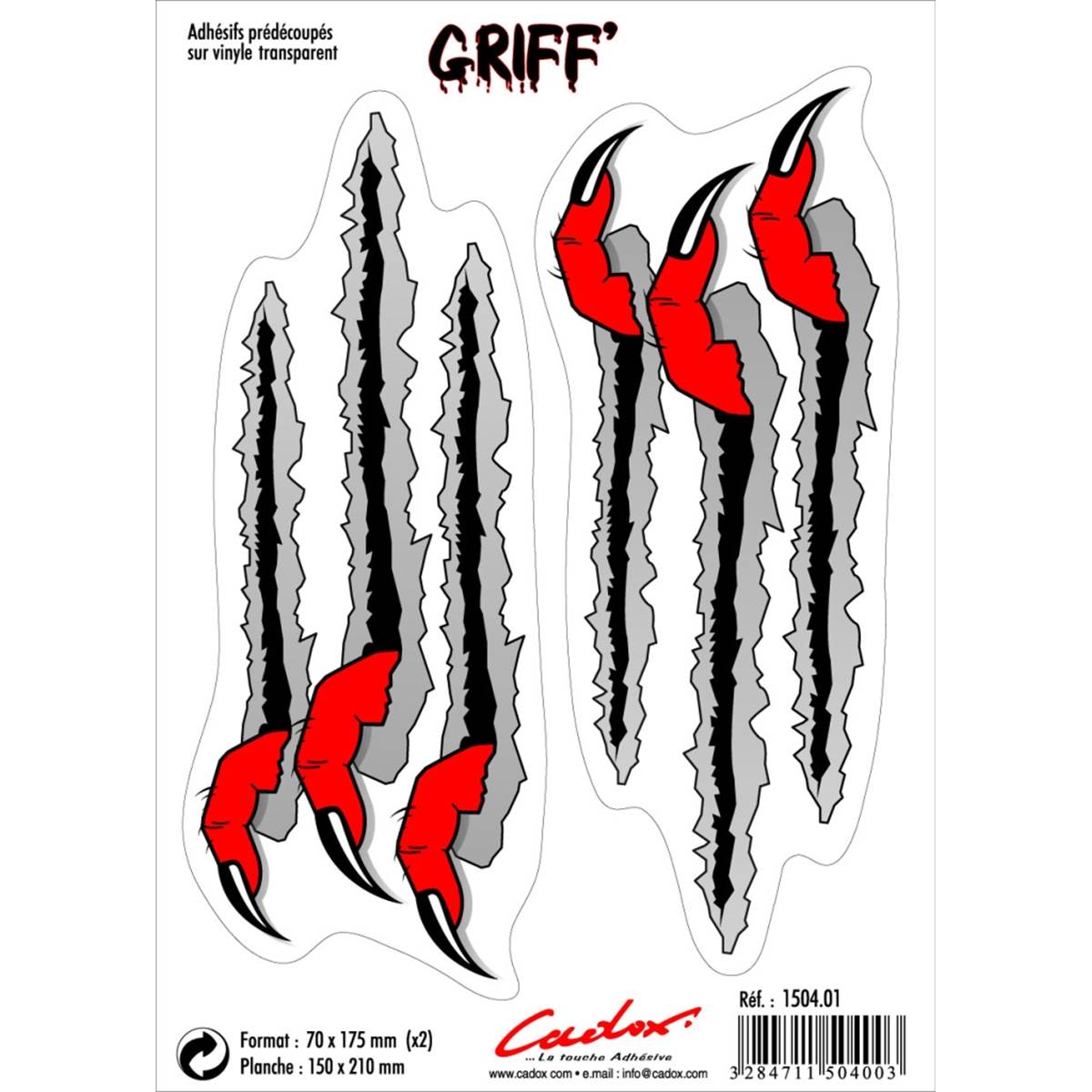 Adhésif Cadox Griff' 150x210mm