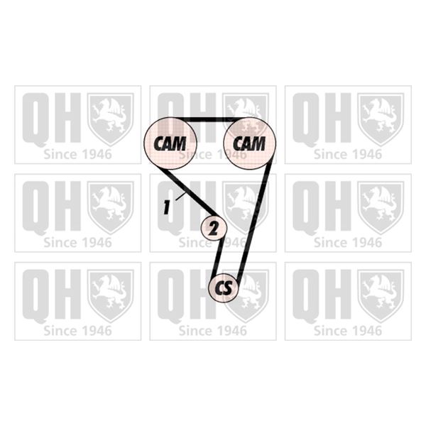 1 kit de distribution Quinton Hazell QBK264