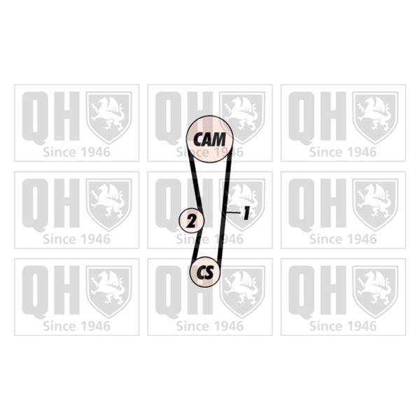 1 kit de distribution Quinton Hazell QBK404