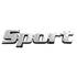 Sticker carrosserie sport emblème chromé Cadox