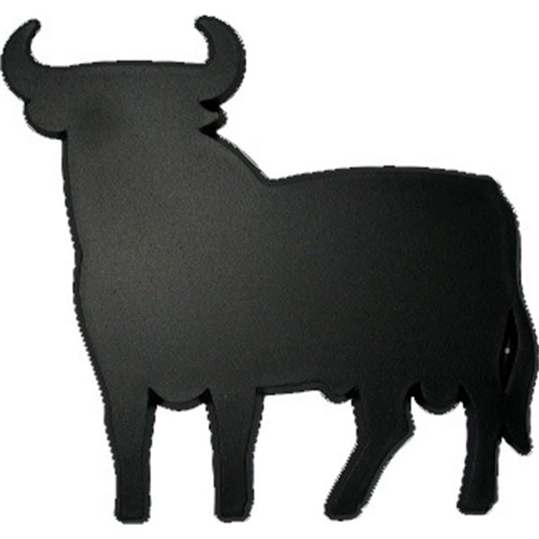 Adhésif Cadox emblème chromé Toro noir