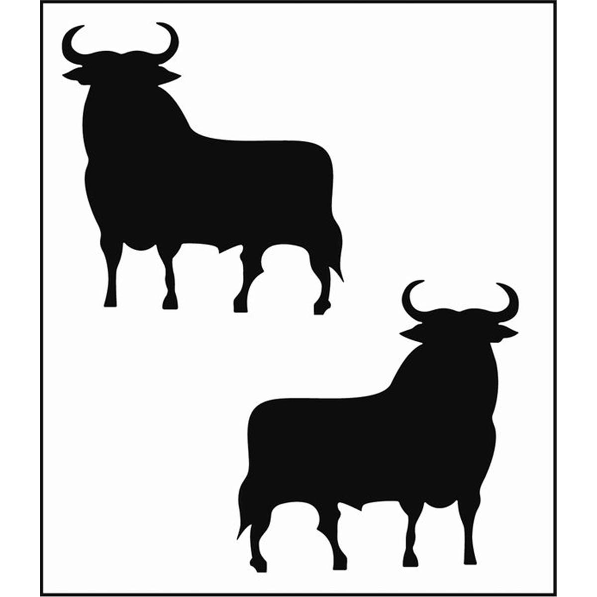 Adhésif Transférable Cadox Taureau Blanc