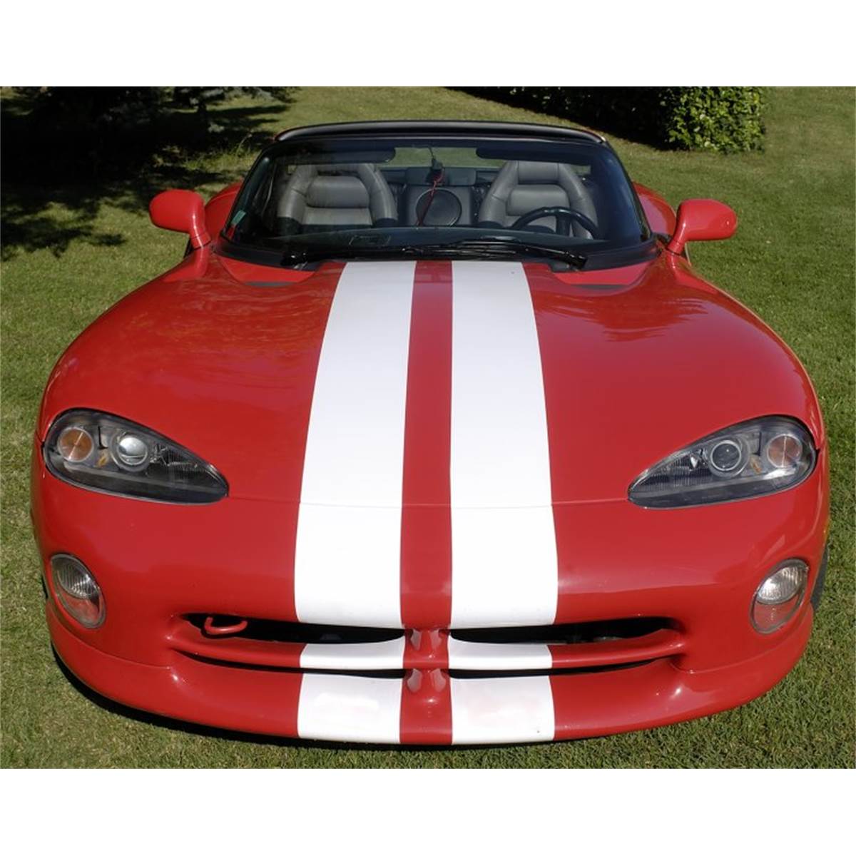 Sticker Carrosserie Bandeau Large Noir Mat Cadox