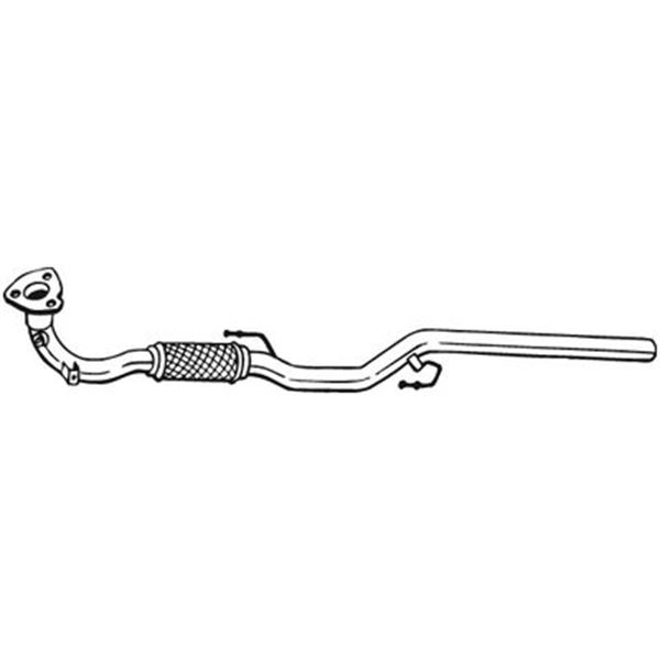1 tuyau d'échappement Bosal 823635