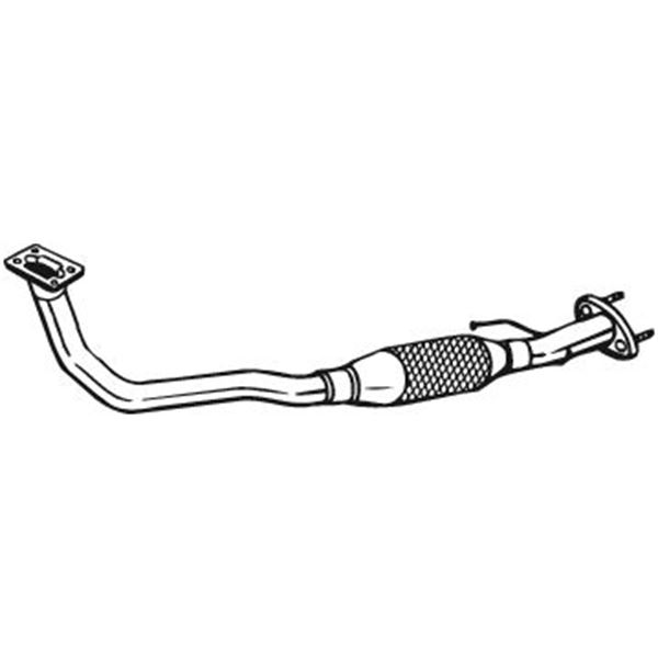 1 tuyau d'échappement Bosal 835343