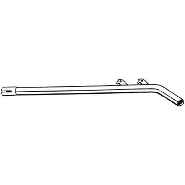 1 tuyau d'échappement Bosal 851175