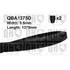 1 courroie d'entrainement Quinton Hazell QBA1375D