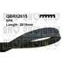 1 courroie d'entrainement Quinton Hazell QBR62615