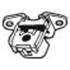1 silentbloc d'échappement Bosal 255188