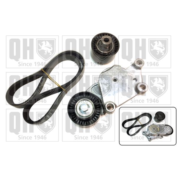1 kit d'entrainement Quinton Hazell QDK69