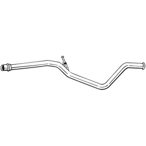 1 tuyau d'échappement Bosal 852385