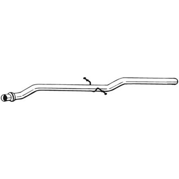 1 tuyau d'échappement Bosal 870947