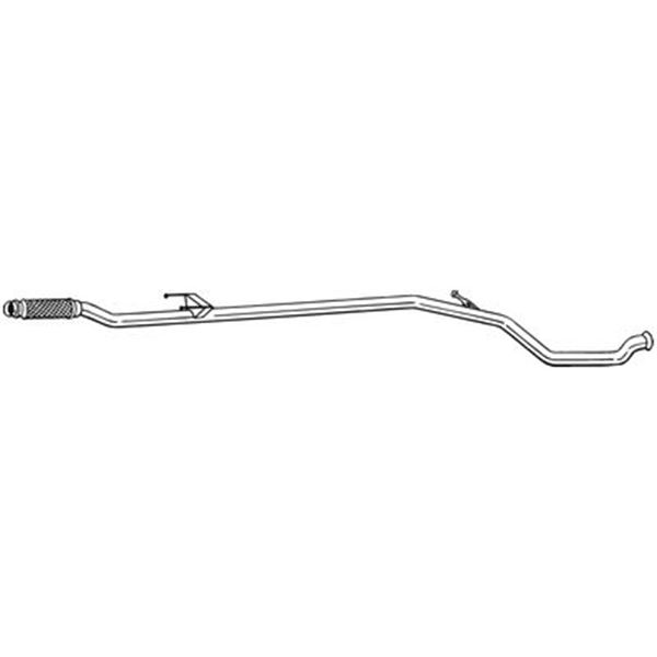 1 tuyau d'échappement Bosal 952159