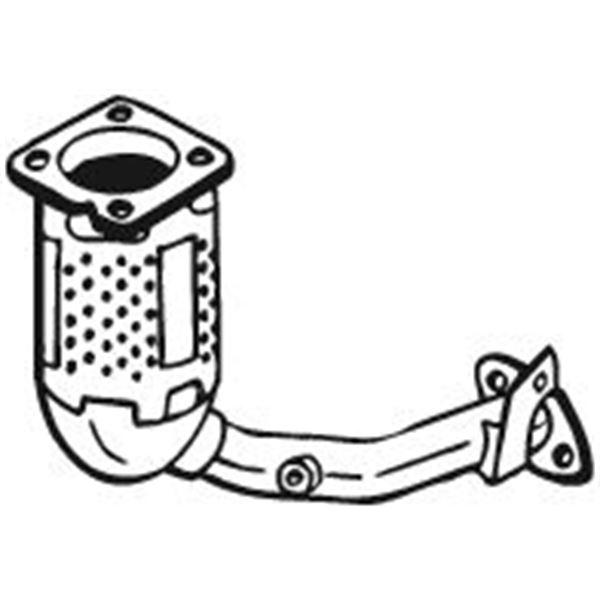 1 catalyseur Bosal 099550