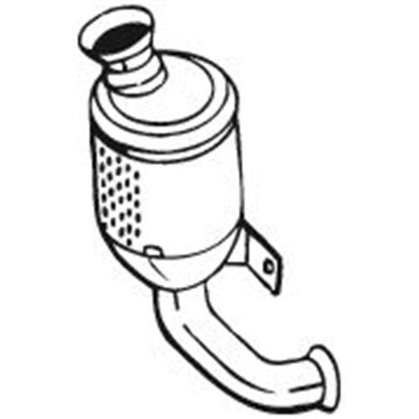 1 catalyseur Bosal 099718