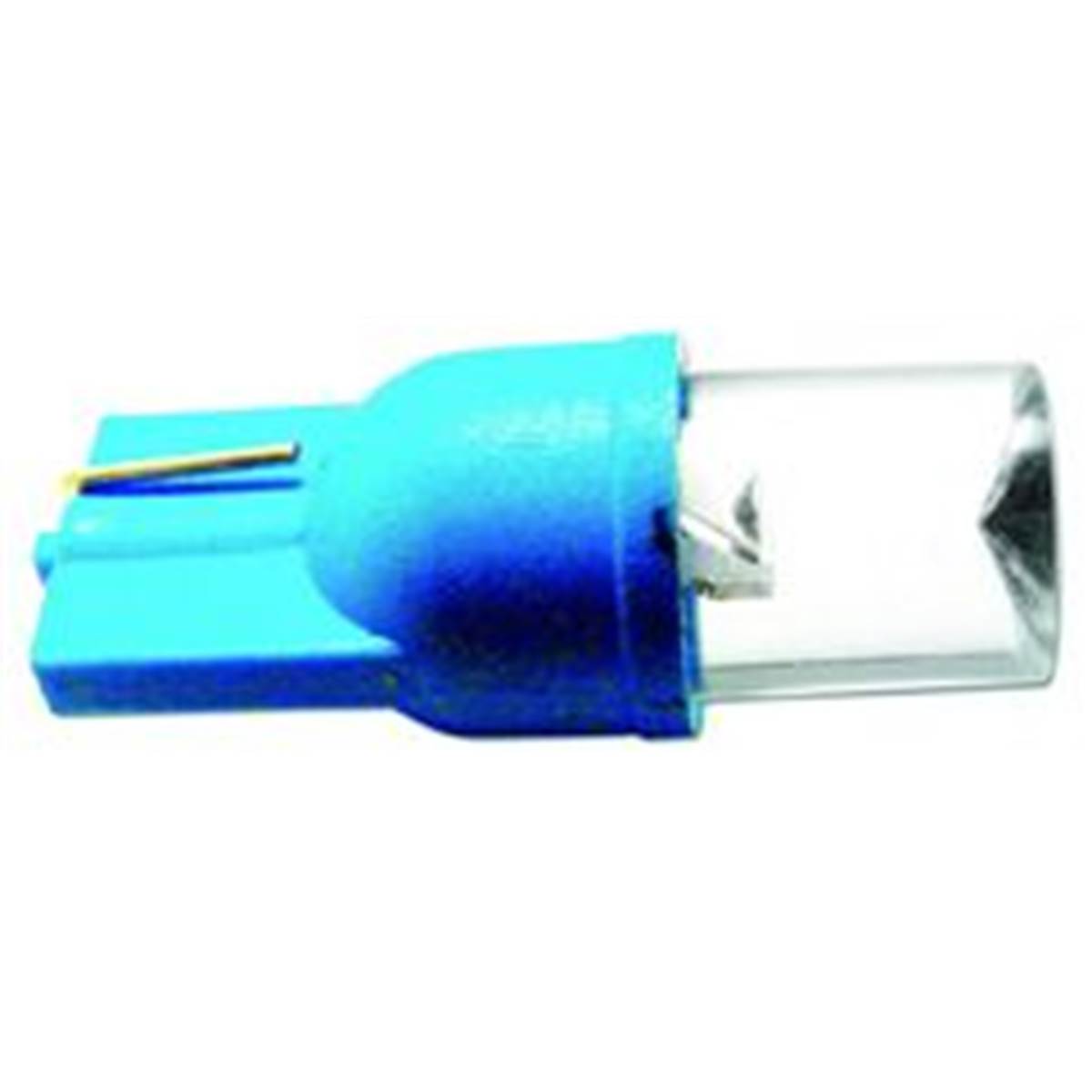 Ampoules (2 pièces) 1 Led Rondes Bleues Wedgebase