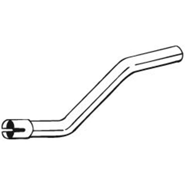 1 tuyau d'échappement Bosal 750023