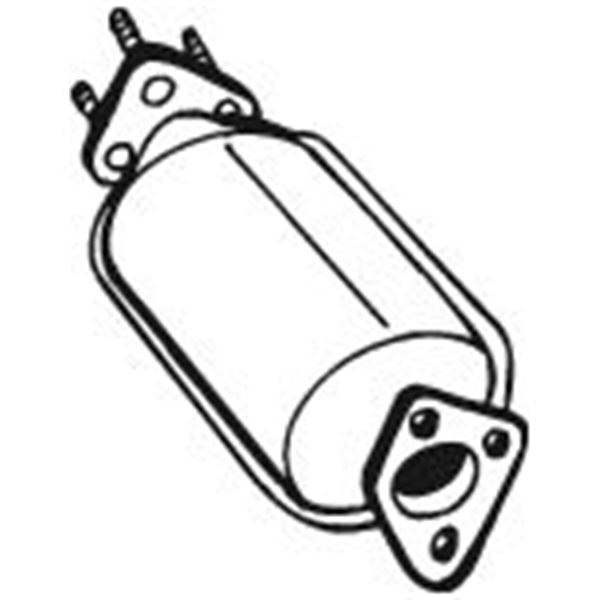 1 catalyseur Bosal 099261