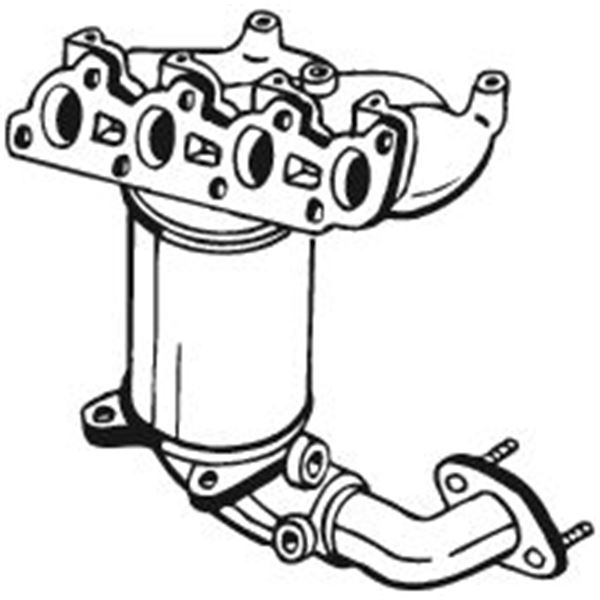 1 catalyseur Bosal 099339