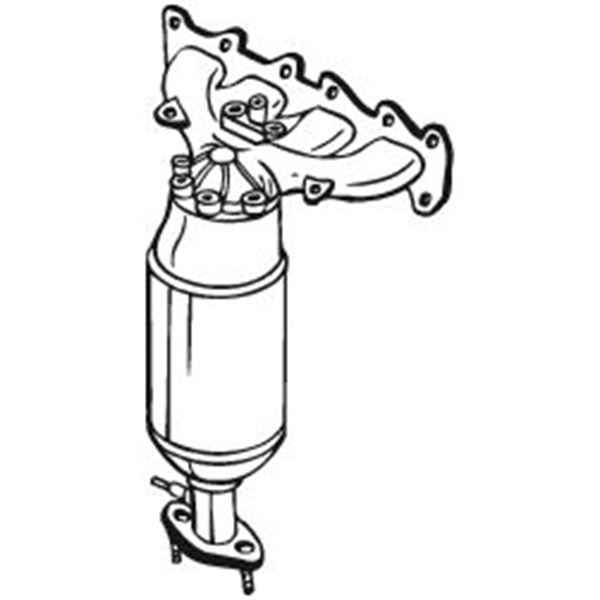 1 catalyseur Bosal 099386