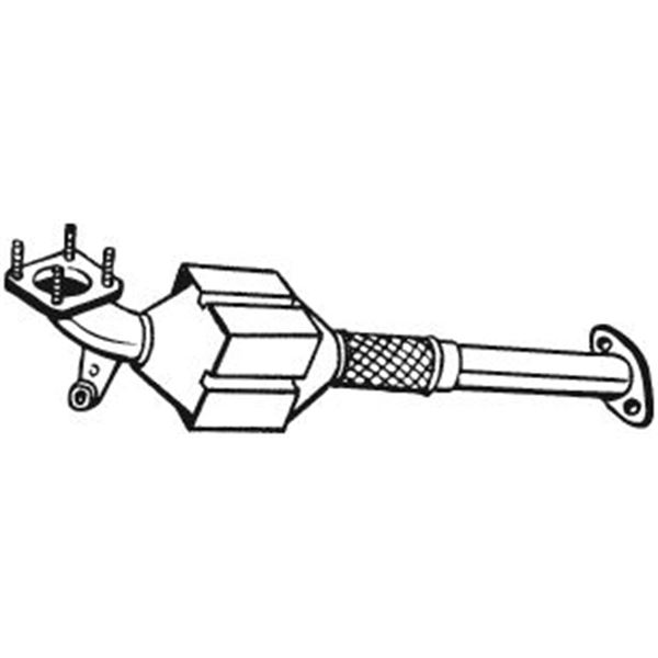 1 catalyseur Bosal 099456