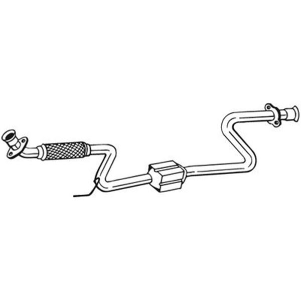 1 catalyseur Bosal 099474