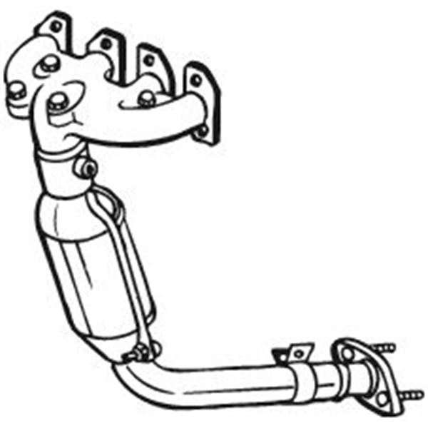 1 catalyseur Bosal 099716