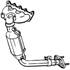 1 catalyseur Bosal 099717