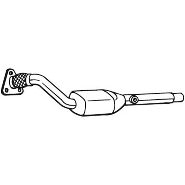 1 catalyseur Bosal 099744