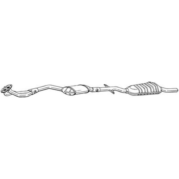 1 catalyseur Bosal 099768