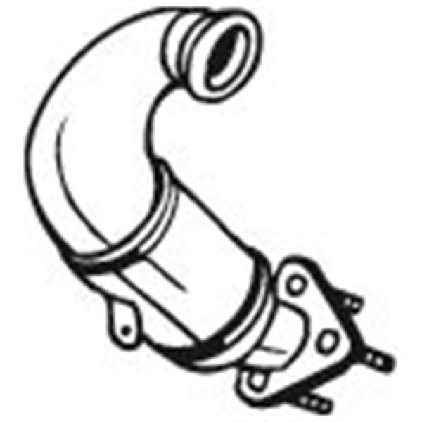 1 catalyseur Bosal 099772