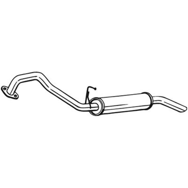 1 silencieux d'échappement arrière Bosal 278295