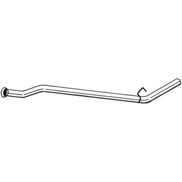 1 tuyau d'échappement Bosal 841319
