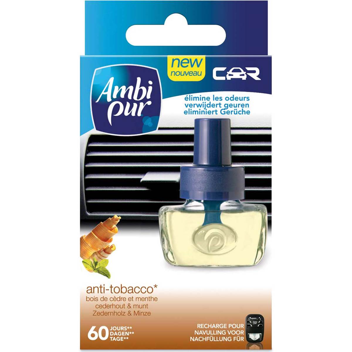 Recharge Ambipur Car Anti-tabac
