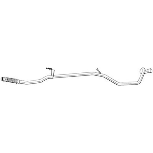 1 tuyau d'échappement Bosal 952163