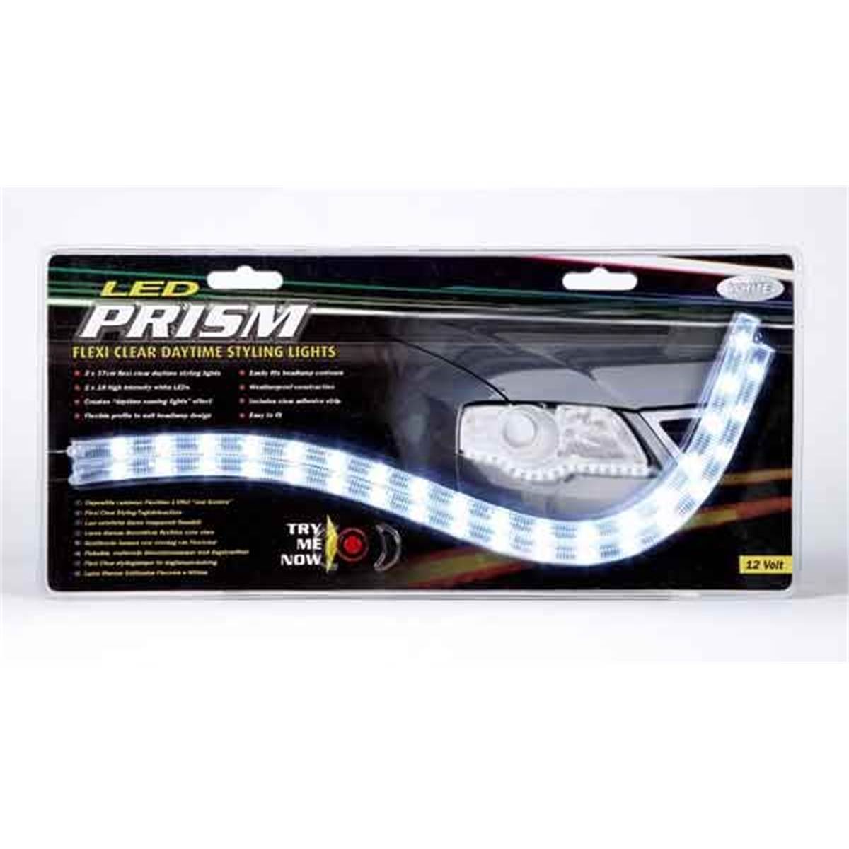 Kit 2 Bandes Led Flexi 37 Cm Éclairage Blanc