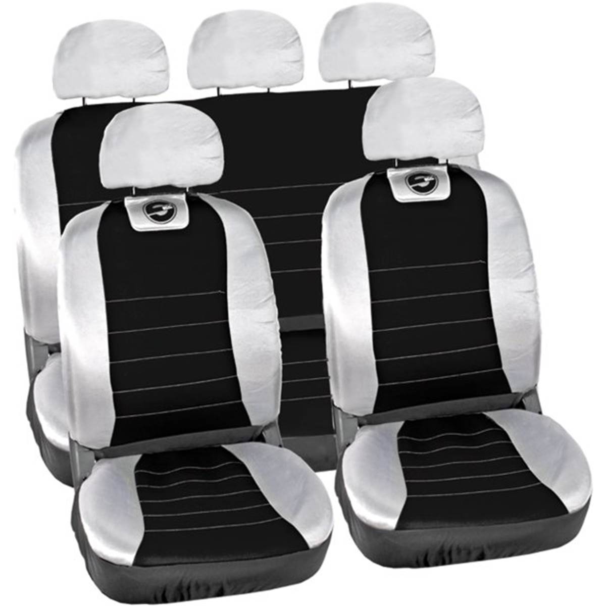 Jeu De Housses 5 Places Spc Noires