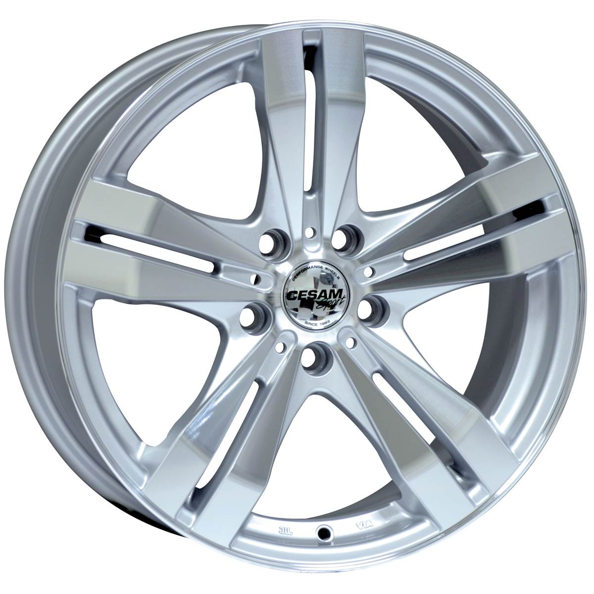 Jante Cesam Sport Panama Silver 16 Pouces 5 X 108 Et40