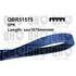 1 courroie d'entrainement Quinton Hazell QBR51575