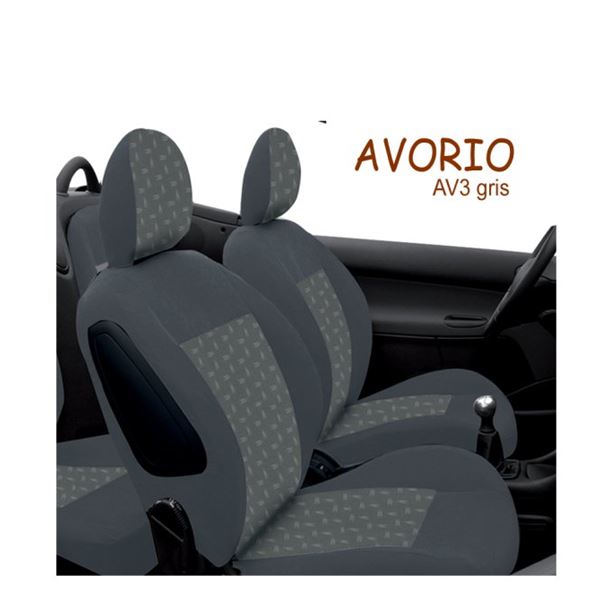 Housse Prémium BERLINGO 3 & PARTNER 3 d'après 06/2008, tissu Avorio